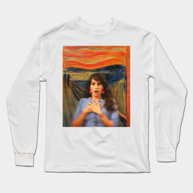 Janice Hosenstein Long Sleeve T-Shirt by Stupidart1